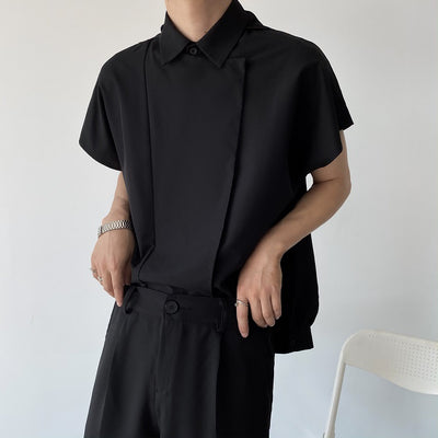 Camisa Manga Larga con Solapas Otoñales para Hombre - Image 9