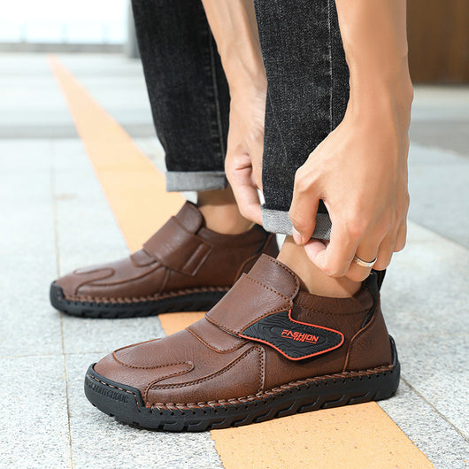 Zapatos de Cuero Artesanales con Plataforma para Tallas Grandes - Image 14