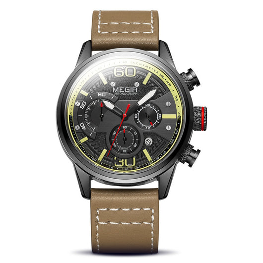 Reloj Deportivo Militar Multifuncional con Cronógrafo y Calendario