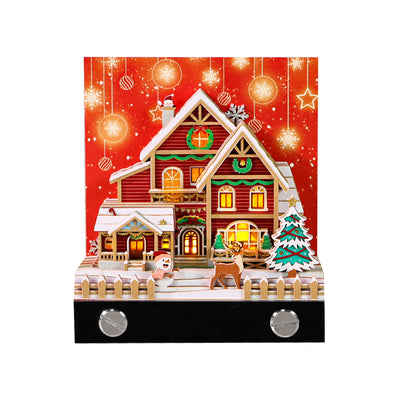 Calendario Adviento Casa de Nieve Navideña - Image 7