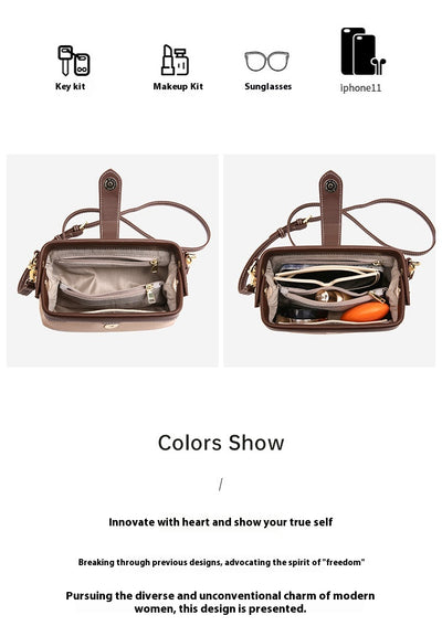 Bolso Bandolera Casual de Textura Premium para Mujer - Image 15