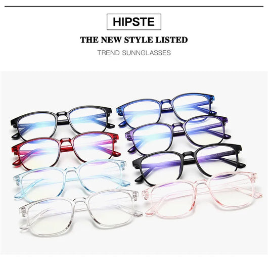 Vintage tortoiseshell anti-blue light flat glasses with a full-frame design, suitable for unisex wear. - Image 10