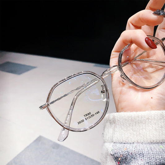 Lentes Antiazul Poligonales Estilo Coreano - Image 2