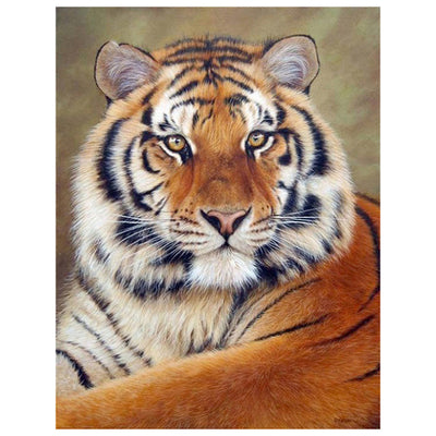Pintura de Diamantes Tigre 5D - Bordado Completo - Image 8