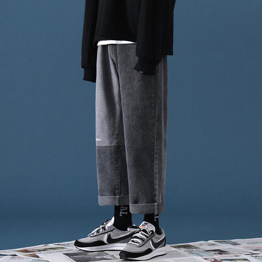 Jeans Rectos Oversize para Hombre - Corte Boyfriend Primavera Otoño - Image 2