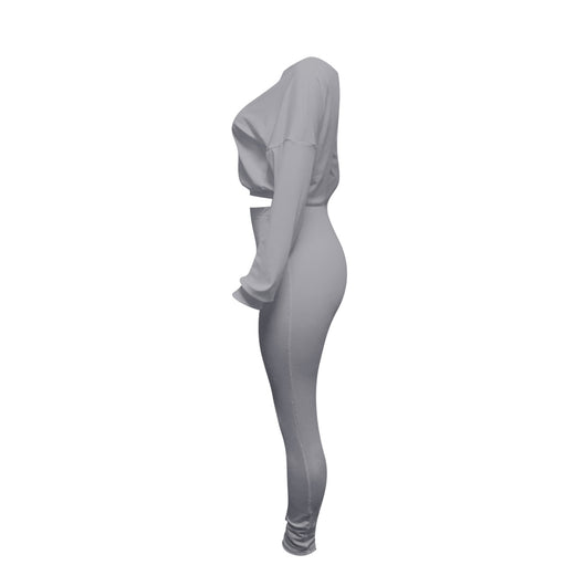 Conjunto Athleisure Acanalado para Mujer - Estilo Otoño - Image 20