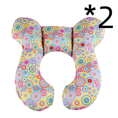 Almohada de Viaje Protectora para Bebé - Soporte en Forma de U para Auto - Image 31
