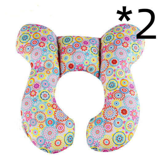 Almohada de Viaje Protectora para Bebé - Soporte en Forma de U para Auto - Image 31