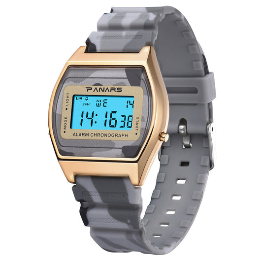 Reloj Cuadrado Slim Estudiante Camuflaje - Image 5