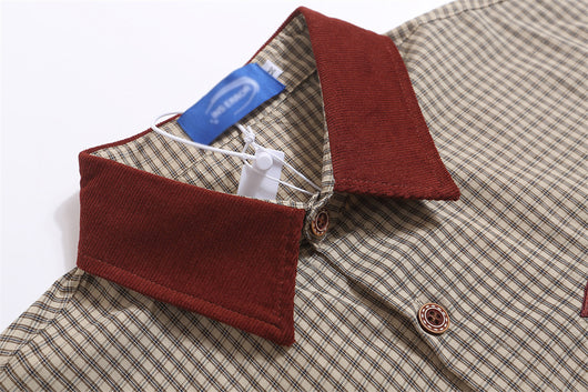 Camisa de Cuadros Manga Corta para Hombre - Image 11