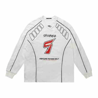 Camiseta Deportiva Hockey Manga Larga Estilo Jersey - Image 2