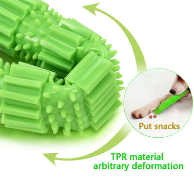 Juguete Masticable para Perros Agresivos con Dispensador de Premios y Limpieza Dental - Image 12