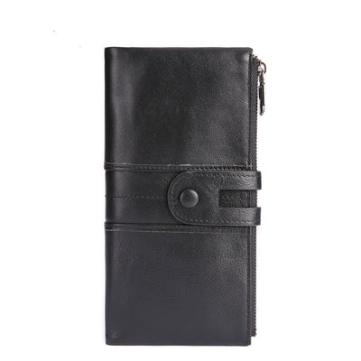 Cartera Larga de Cuero para Mujer Estilo Retro con Protección RFID - Image 7