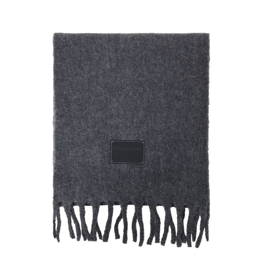 Bufanda de Lana Gruesa con Flecos Lisos para Mujer - Abrigo Cálido para el Cuello - Image 12