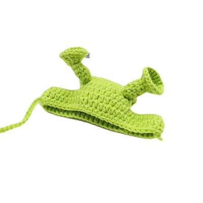 Gorro de Lana Tejido para Mascotas Estilo Británico - Primavera y Verano - Image 4