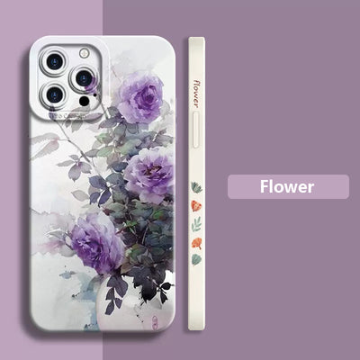 Estuche Protector Completo para Pintura al Óleo Acrílica con Diseño Peonía - Image 3