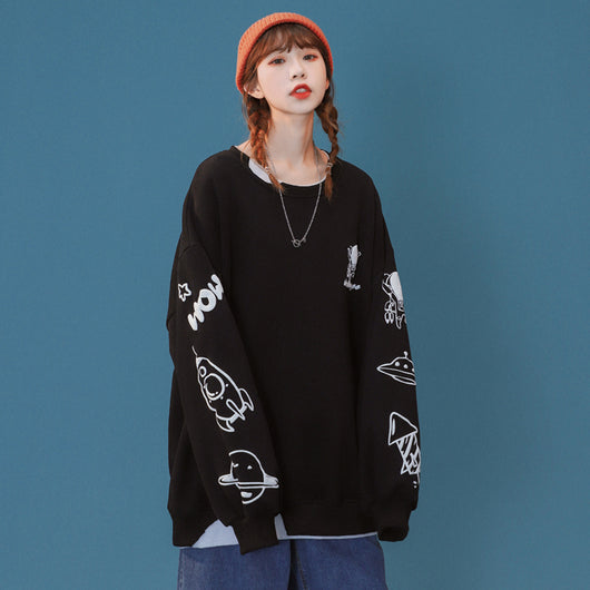 Chaqueta Falsa Dos Piezas Estilo Coreano Suelta Diseño Nicho - Image 11