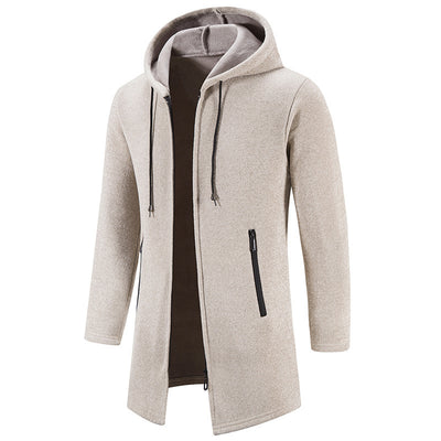Cardigan Hoodie Casual de Hombre con Cierre de Cremallera - Image 2