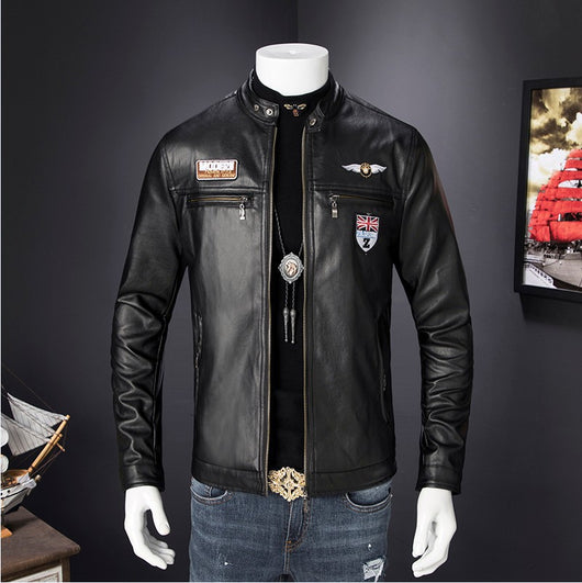 Chaqueta de Cuero PU Estilo Locomotora - Diseño Moderno y Atrevido - Image 11