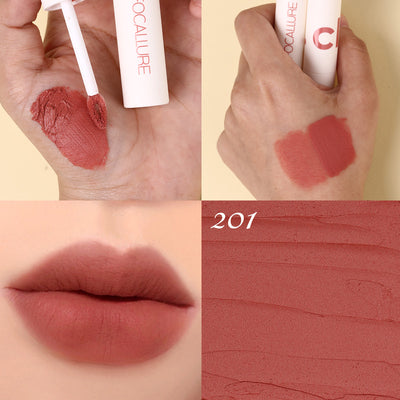 Gloss Labial Mate Aterciopelado a Prueba de Agua - Acabado Heroína Larga Duración - Image 8
