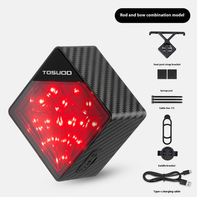 Luz Trasera Inteligente para Bicicleta de Montaña con Sensor de Frenado - Image 5