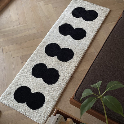 Tapete Absorbente de Terciopelo Grueso Antideslizante para Sala y Comedor - Image 3