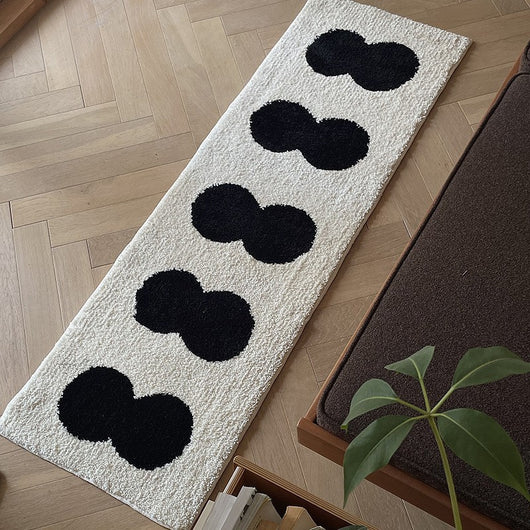 Tapete Absorbente de Terciopelo Grueso Antideslizante para Sala y Comedor - Image 3