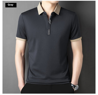 Camiseta Casual Hombre Cuello Solapa - Transpirable y Suave al Tacto - Image 14