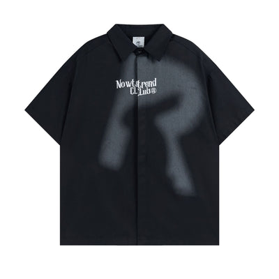 Playera Hip Hop Europea de Letras para Hombre y Mujer