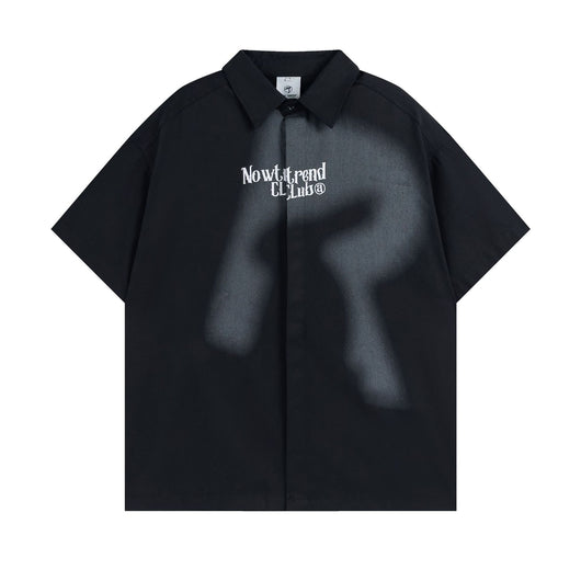 Playera Hip Hop Europea de Letras para Hombre y Mujer