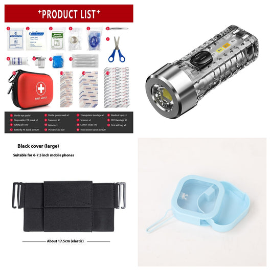 Linterna LED Portátil con Llavero - Luz Potente para Emergencias y Aventuras - Image 9