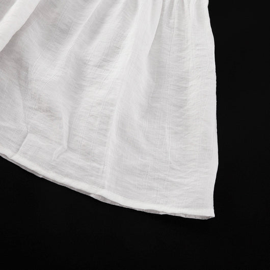 Blusa Elegante con Mangas Abullonadas y Volantes - Image 19