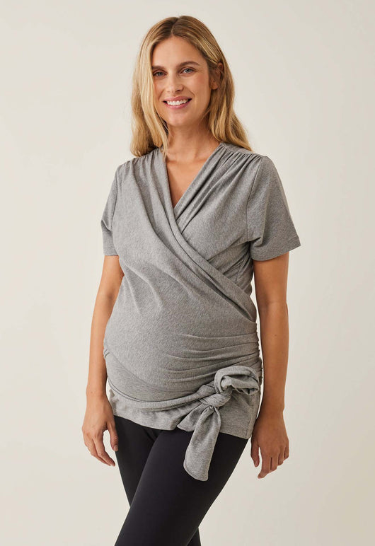Blusa de Lactancia Postparto Manga Corta DDMOMMY - Image 16