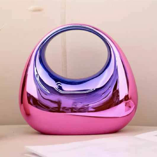 Bolso Bandolera Nube Acrílico Brillante con Diseño de Luna en Colores Pastel - Image 10