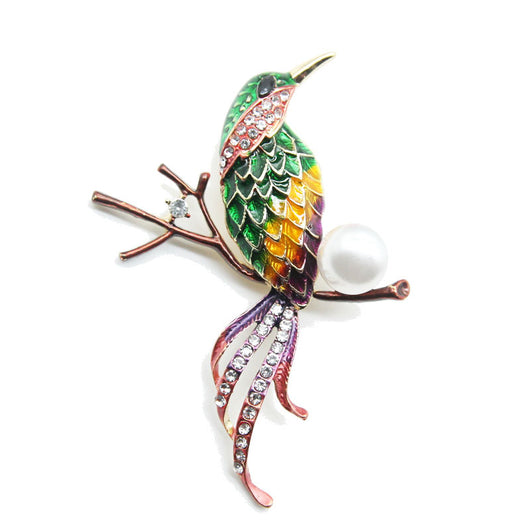 Broche Flor y Pájaro en Aleación Versátil - Image 6