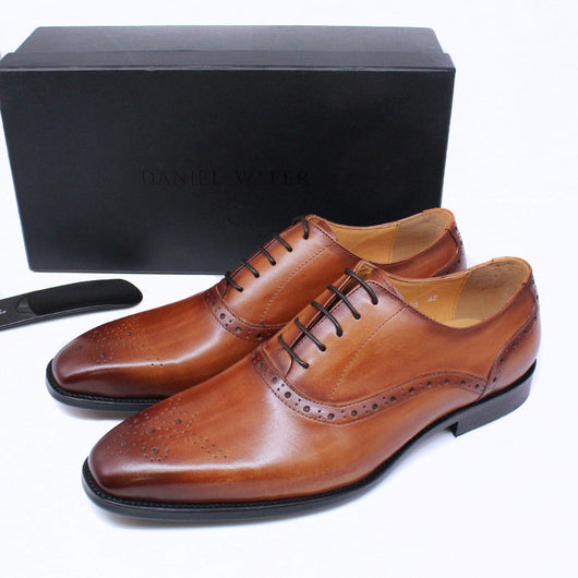 Zapatos de Cuero Clásicos Japoneses para Negocios Casuales - Image 7