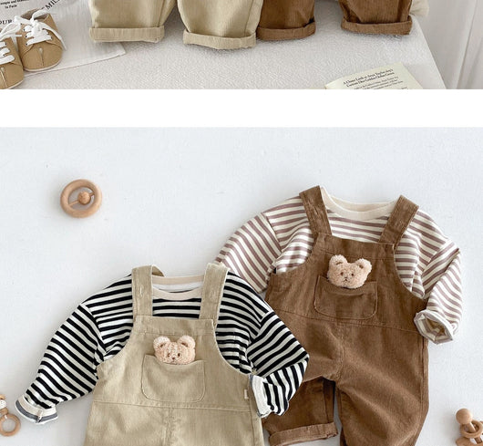 Peto Infantil Casual con Osito para Niños - Image 12