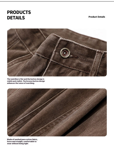 Jeans Rectos Vintage Maillard con Efecto Caída Americana - Image 12