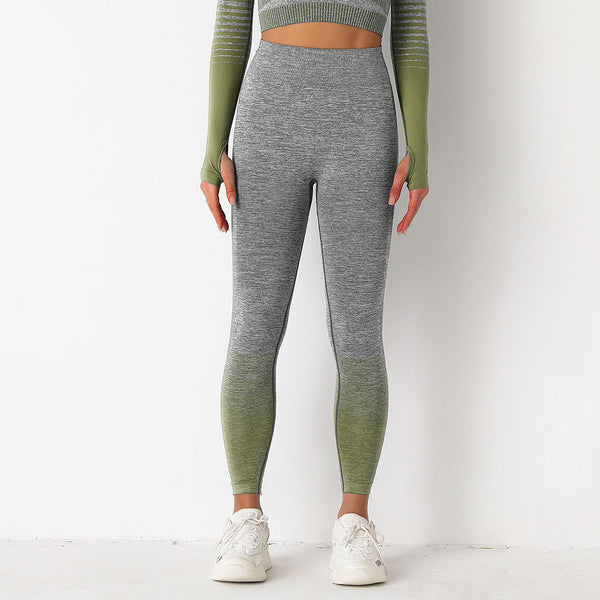 Conjunto de Yoga sin Costuras Europeo y Americano - Image 10