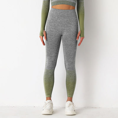 Conjunto de Yoga sin Costuras Europeo y Americano - Image 10