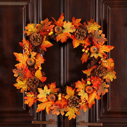 Guirnalda Otoñal con Hojas y Calabazas - Decoración de Otoño e Invierno - Image 8