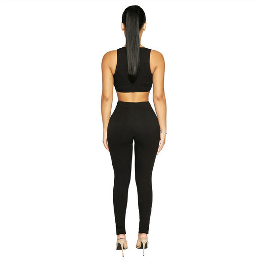 Jumpsuit Ajustado de Color Liso para Mujer - Image 5