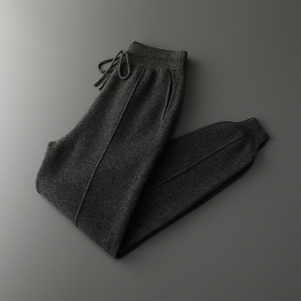 Pantalones de Cachemira Acolchados para Hombre - Comodidad Atlética Casual