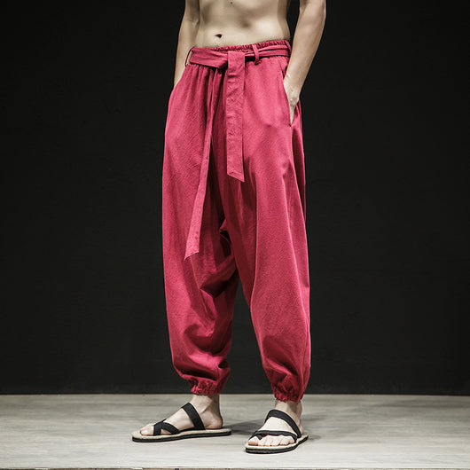 Pantalones Estilo Chino de Primavera y Verano para Hombre con Cintura Elástica - Image 6