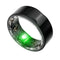 Smart Ring Blood Sugar Testing Sleep Health Monitoring Ring Obsidian Negro No.6