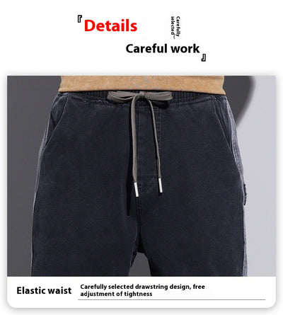 Jeans Hombre Primavera Corte Relajado Ajuste Cónico Stretch - Image 25