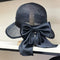 Gorro de Satin Respirable con Lazo Trasero y Abertura Frontal