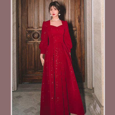 Vestido de Noche para Banquetes - Elegancia y Sofisticación - Image 8