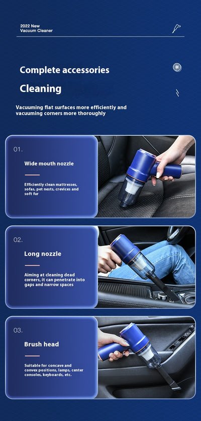 Limpiador Inalámbrico Portátil para Auto Multifunción - Image 14