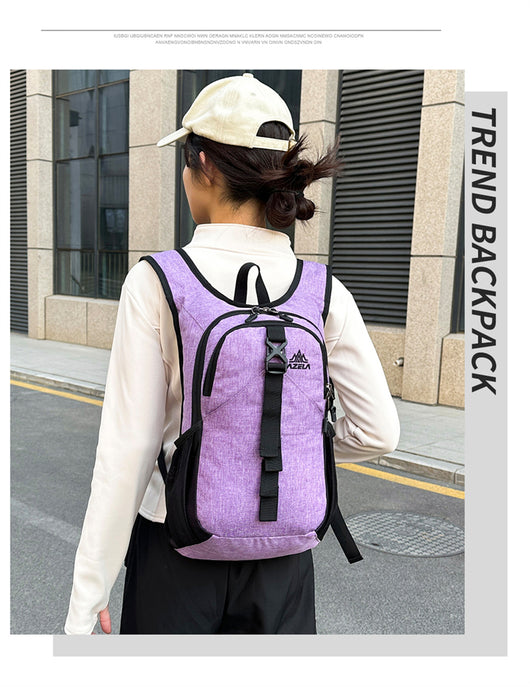 Mochila Casual AZELA Púrpura Ligera, Daypack Multicompartimento con Malla Transpirable - Image 41